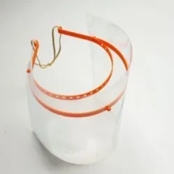 COVID-19 FabLab ULB Protective Face Shield RC1 - Without Holes