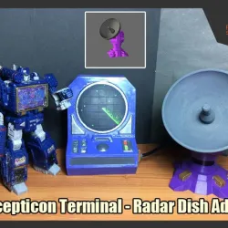 Decepticon Terminal - Radar Dish Addon