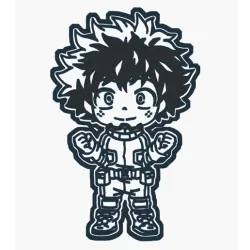 DEKU 2 MIDORIYA COOKIE CUTTER - MY HERO ACADEMY /BOKU NO HERO / ANIME COOKIE CUTTER