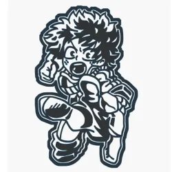 DEKU COOKIE CUTTER - BOKU NO HERO / MY HERO ACADEMY / ANIME COOKIE CUTTER- MIDORIYA