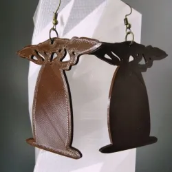 Earring / pendant / key ring Baobab
