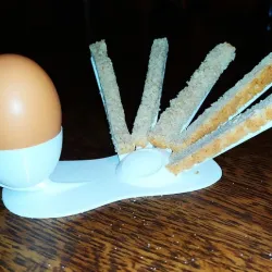 egg cup support , design