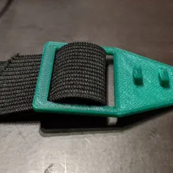Elastic Clip for "Easy 3D Printed Face Shield"