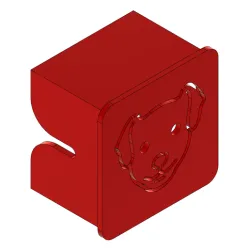 ENDER 3 CUSTOM - X-AXIS COVER DOG