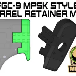 FGC-9 MP5K barrel retainer mod