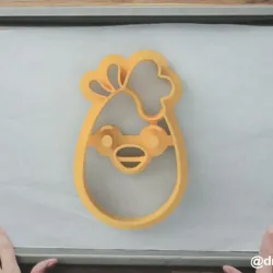 Form for cookies and gingerbread the Egg chick