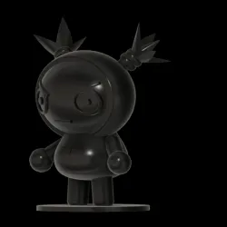 Garu from the Pucca anime cartoon show