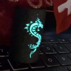 glow in the dark dragon