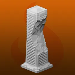 GreebleCity Ruins: Skyscraper VI