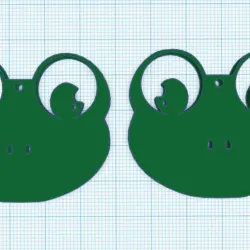 HAPPY FROG EARRINGS