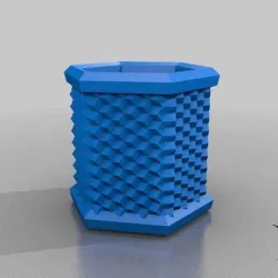 hexagon box