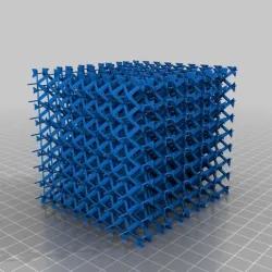 hexagonal intersection crystal structure