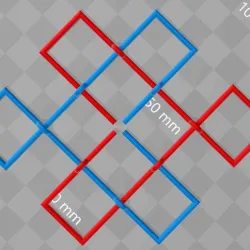 infinite knot Antenna concept design - double biquad like