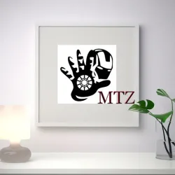 IRON MAN WALL SCULPTURE 2D