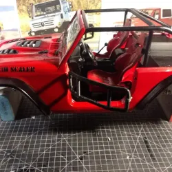 Jeep Trailcat bodyshell 313mm wheelbase