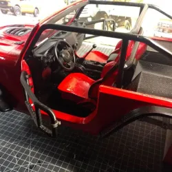 Jeep Trailcat bodyshell 313mm wheelbase only interior