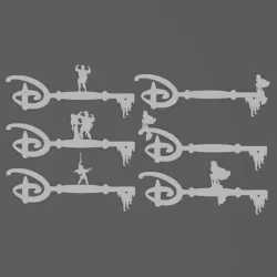 Key Hercules and megara - Clef Hercule et megara - key Hercule and megara - Disney