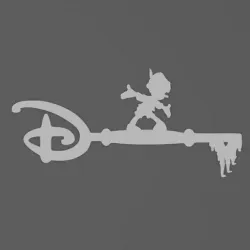 Key Pinocchio - Clef Pinocchio - key Pinocchio - Disney
