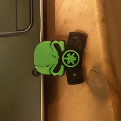 key ring skull and crossbones piston yamaha