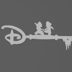 Key Tic et Tac - Key Tic et Tac - key Chip n dale - Disney