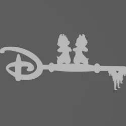 Key Tic et Tac - Key Tic et Tac - key Chip n dale - Disney