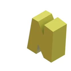 Letter N