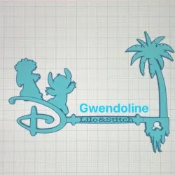 Lilo Stitch Key