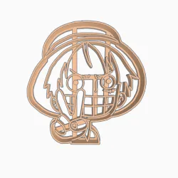 LUFFY 1 - COOKIE CUTTER ONE PIECE ANIME CHIBI