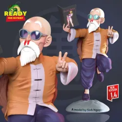 Master Roshi - Dragon Ball Fan art