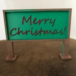Merry Christmas Sign