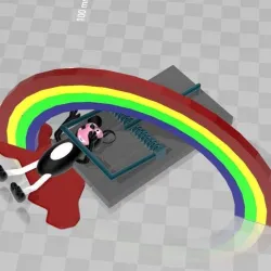 mickey mousetrapp with Rainbow  (NSFW)