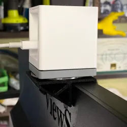 Monitor shelf for Wyze cam