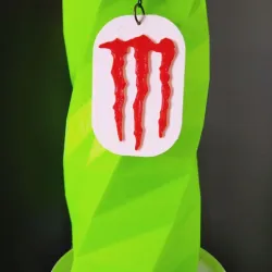 Monster Energy Earring / Pendant / Keychain