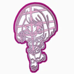 OCHAKO URARAKA 2 COOKIE CUTTER - BOKU NO HERO / MY HERO ACADEMY / ANIME COOKIE CUTTER