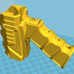 One-piece Caliburn Foregrip