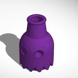 PacMan Cachimba 3D Ghost Nozzle