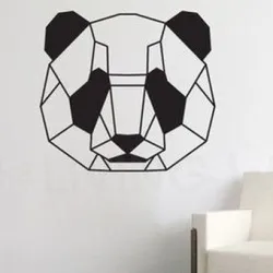 PANDA WALL SCULPTURE 2D