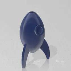 Pencil rocket