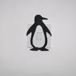 Penguin Light switch Cover