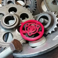 Planetary Gear Pendant/Key Ring