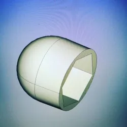 Plug for nut/bolt 17(M10) round head