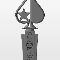 POKER CHAMPION TROPHY