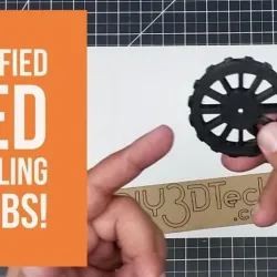 Remixed Bed Leveling Wheel for Tronxy X5S and Other M3 Based Printers!