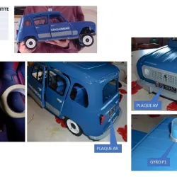 RENAULT 4L PACK GENDARMERIE
