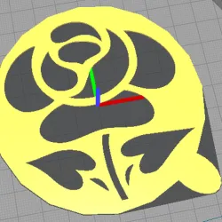 Rose stencil