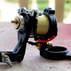 Rotary tattoo machine frame