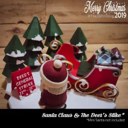 Santa Claus & The Deer Strike
