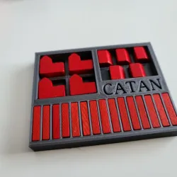 Settlers of Catan Player Tray