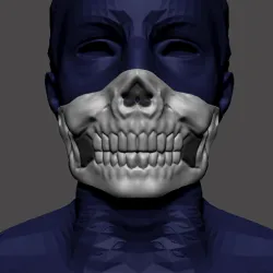 skull mask cobid