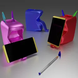 Smartphone holder Pencil cup